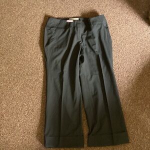 Michael Kors, black slacks, straight leg with a nice cuff—you’ll look sharp